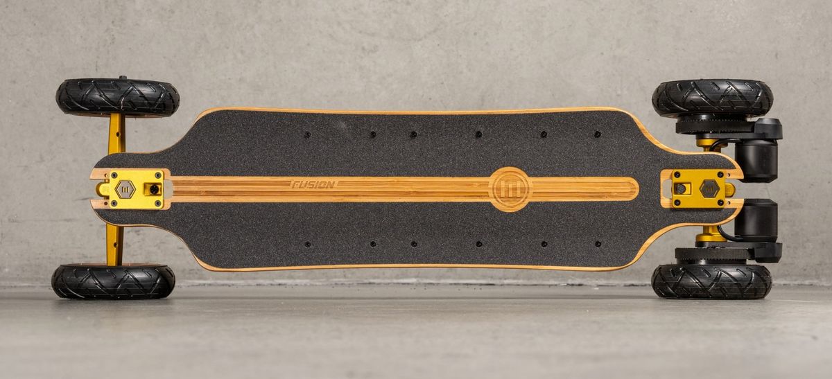 Fusion bambus og glasfiber Deck