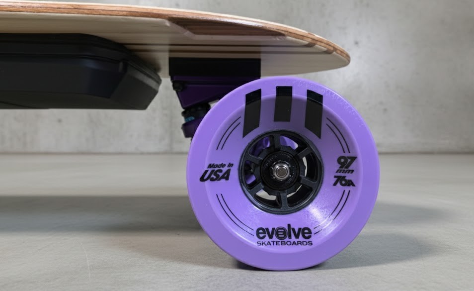 Street Wheels uretan 97mm Purple