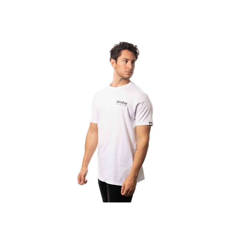 Evolve Essential Crew T-shirt Vit profil
