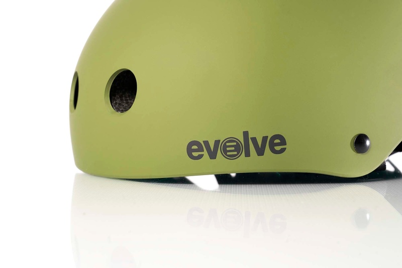 Evolve Helm Ruckansicht Detail